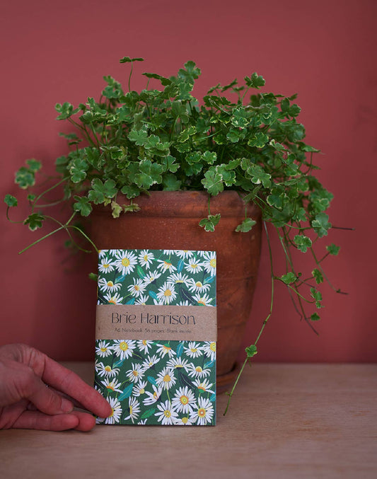 Daisy A6 Notebook by Brie Harrison Ltd - view 2