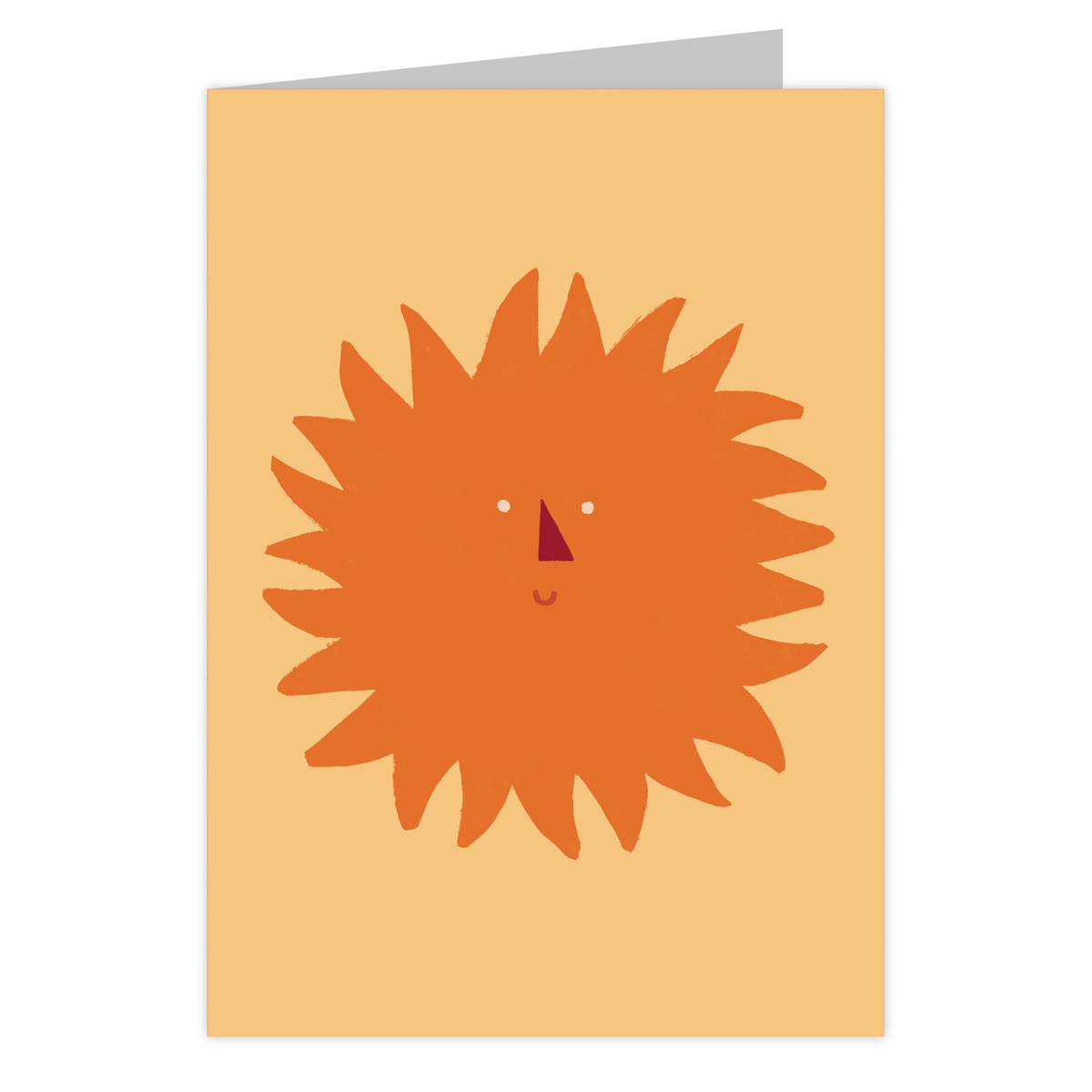Front of the Rising Sun reusable greeting card