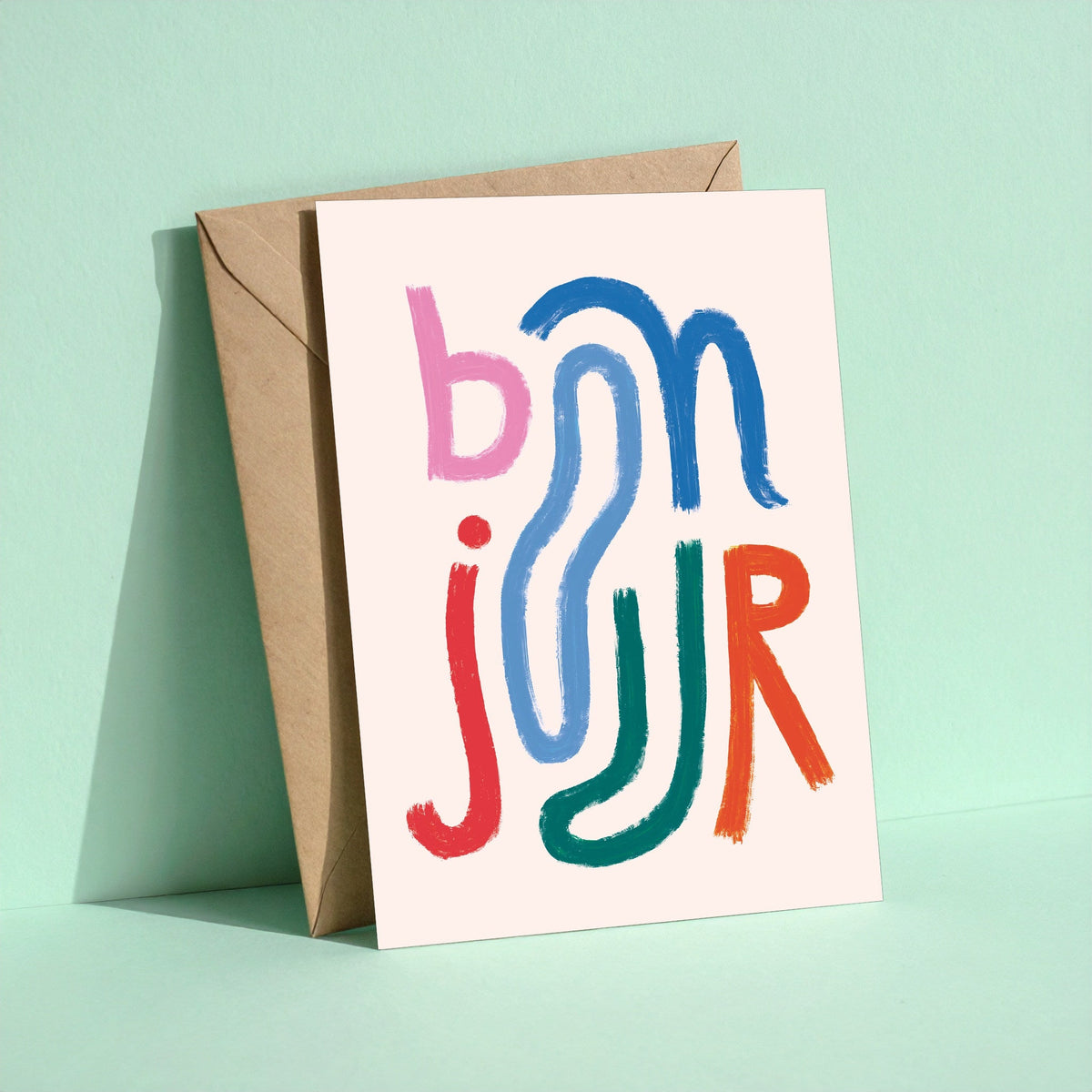 Reusable greeting card by Matías Larraín