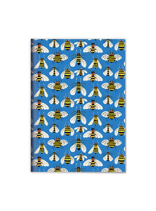 Bees A6 Notebook