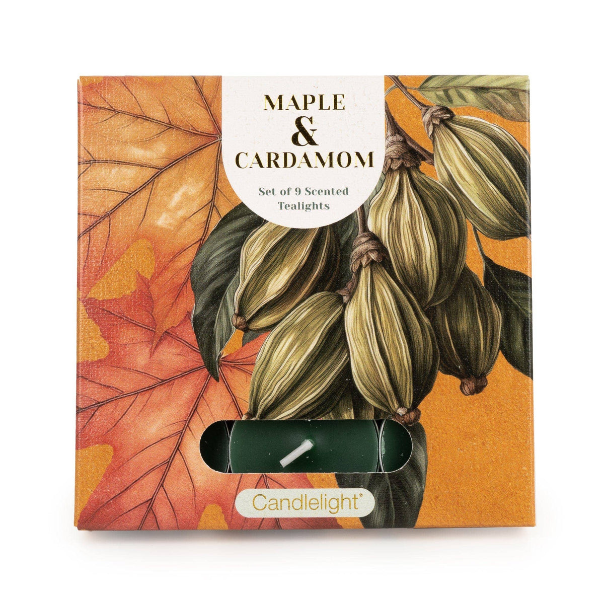 Maple & Cardamom Tealights by Candlelight Products Ltd