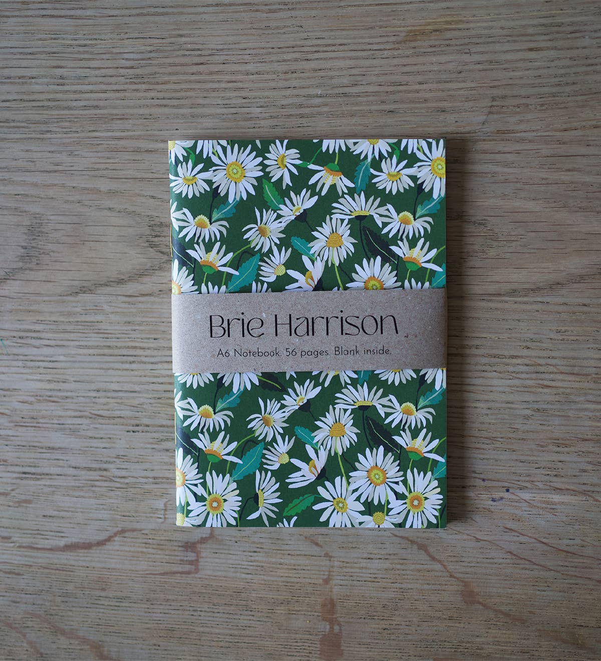 Daisy A6 Notebook by Brie Harrison Ltd - view 3