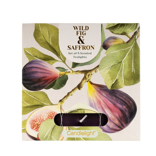Wild Fig & Saffron Tealights by Candlelight Products Ltd