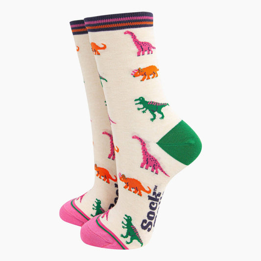 Dinosaur Bamboo Socks by Sock Talk