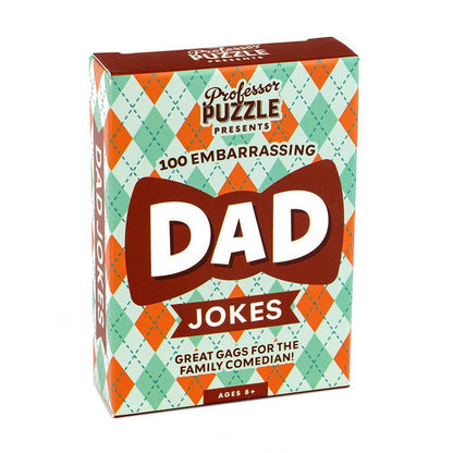 Dad Jokes Card Deck by Ginger Fox Games & Professor Puzzle