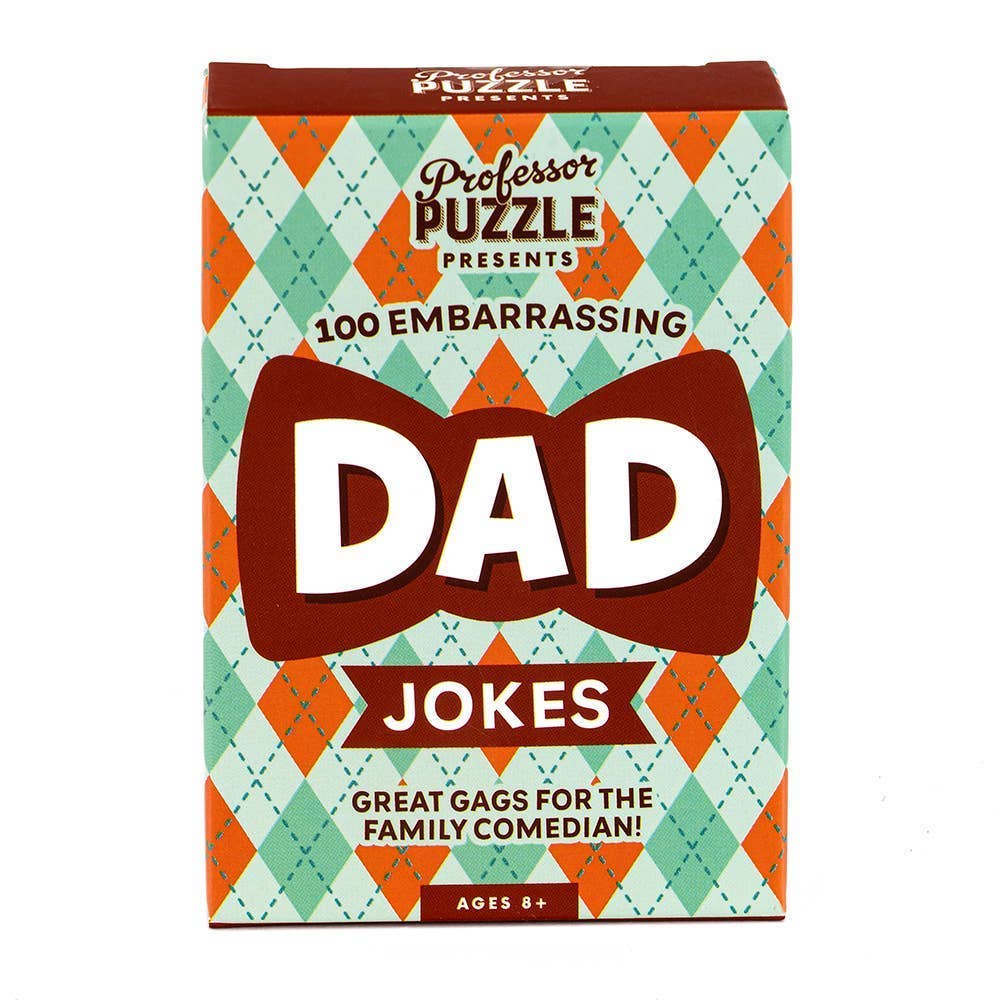 Dad Jokes Card Deck by Ginger Fox Games & Professor Puzzle - view 2