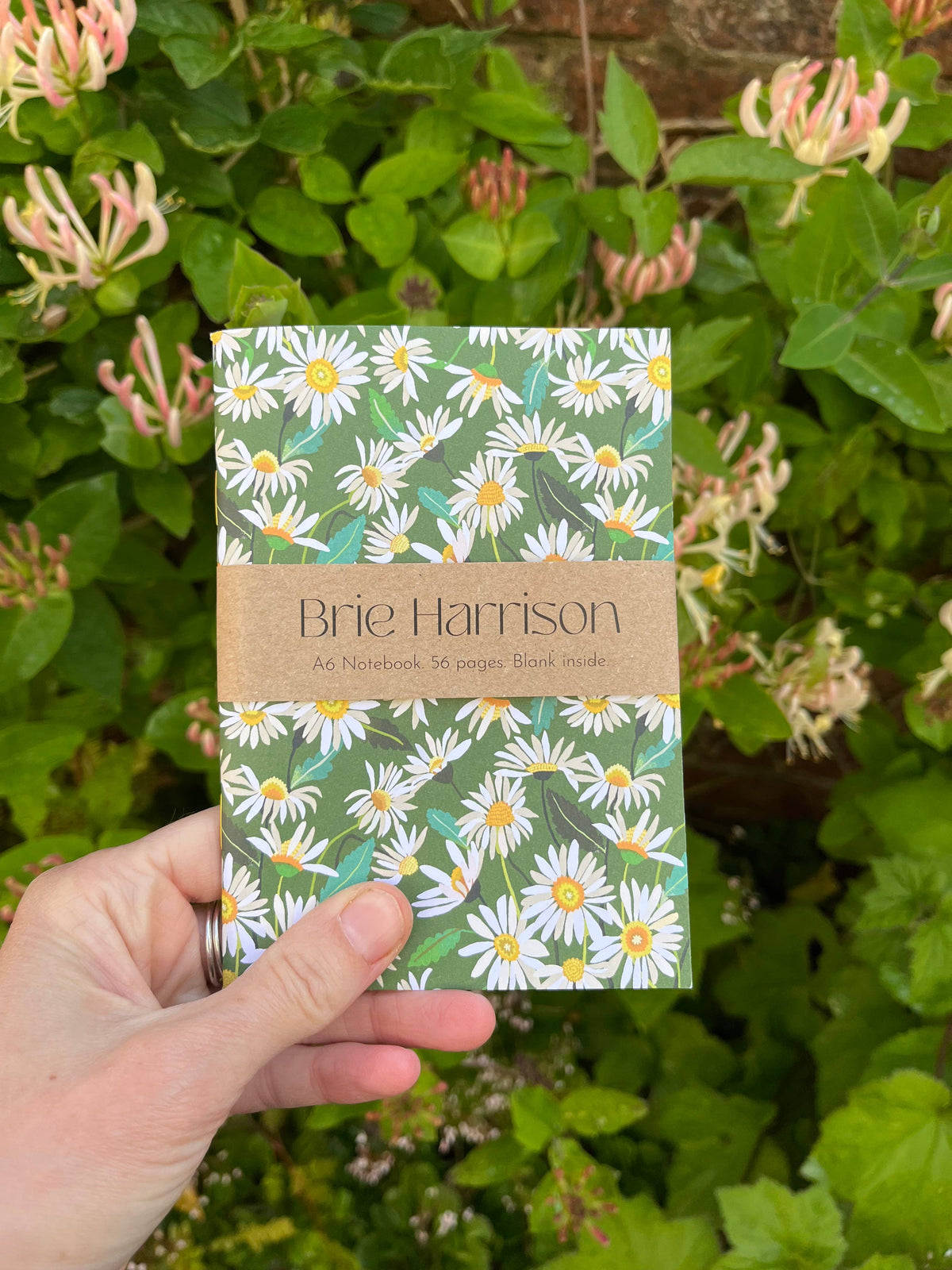Daisy A6 Notebook by Brie Harrison Ltd - view 5