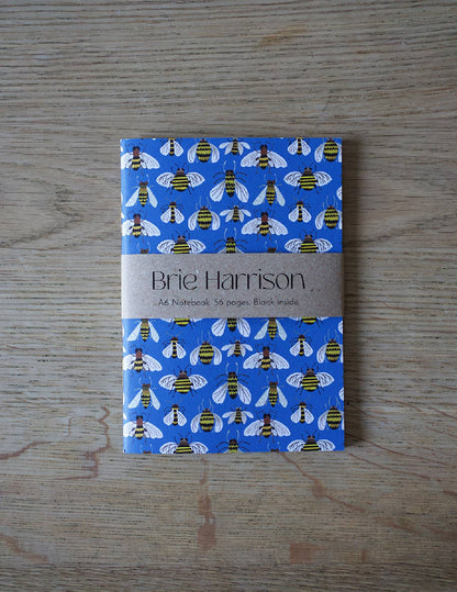 Bees A6 Notebook