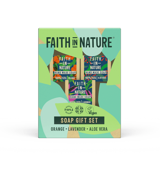 Faith in Nature Soap Stack Gift Set