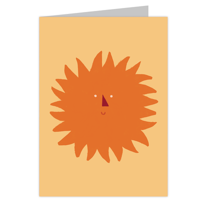 Front of the Rising Sun reusable greeting card