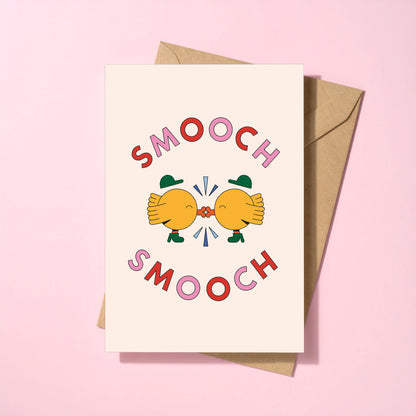 Smooch Smooch reusable love card with kraft envelope